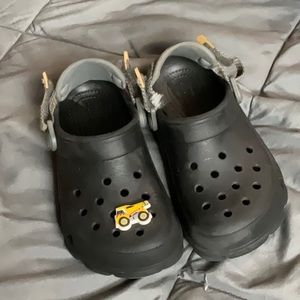 Black crocs